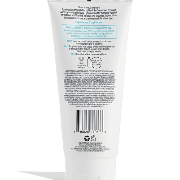 Pure Gradual Tanning Lotion - Picture 3 of 3